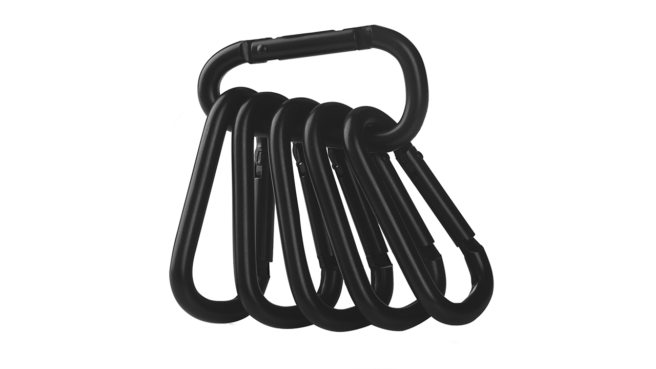 Amazon.com: Booms Fishing CC2 Carabiner Clip, Small Carabiner